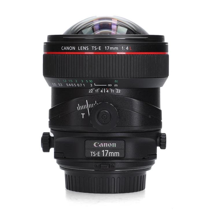Canon TS-E 17mm f/4 L - Tilt-shift - 1 jaar garantie, TV, Hi-fi & Vidéo, Photo | Lentilles & Objectifs, Comme neuf, Enlèvement ou Envoi