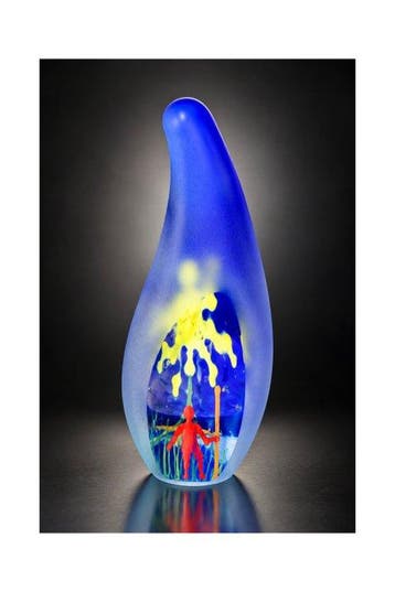 Gullaskruf - Carlos R. Pebaqué - sculptuur, Handgeblazen, Antiek en Kunst