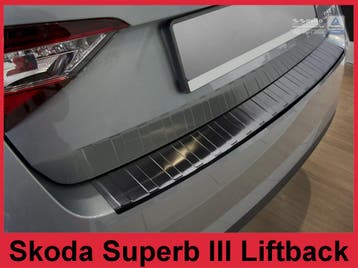 Avisa Achterbumperbeschermer | Skoda Superb 15-19 5-d |  zwa, Verzenden, Nieuw