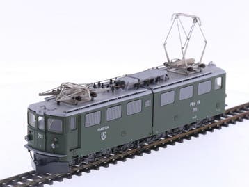 Schaal H0m Bemo 1254 111 elektrische locomotief Ge 6/6 va..., Ophalen of Verzenden, Zo goed als nieuw, Gelijkstroom, Locomotief