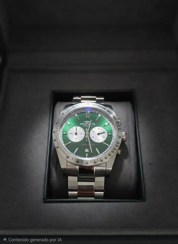 Mondia - Chronograph - Multifunction - Tachymeter - Steel -