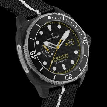 Tecnotempo - Commando - Forged Carbon & Titanium -, Nieuw