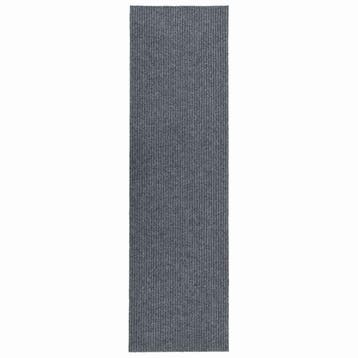 vidaXL Droogloopmat 100x400 cm grijs, Verzenden, Nieuw
