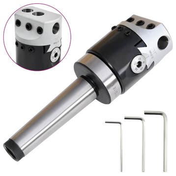 vidaXL F1-12 Boorkop met MT3-M12 boorschacht voor, Bricolage & Construction, Outillage | Fraiseuses, Verzenden