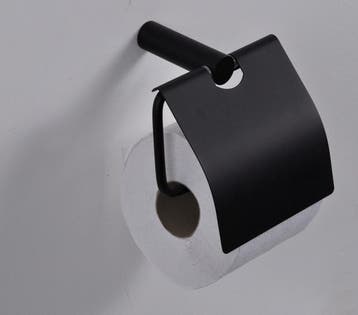 Sanifun toiletrolhouder Nero, Nieuw