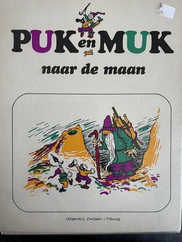 Puk en muk naar de maan - Fransen, Boeken, Verzenden, Nieuw