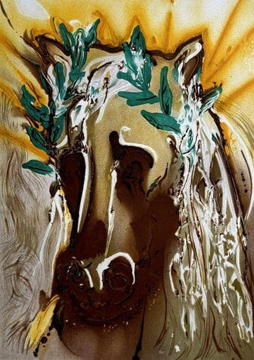Salvador Dali (1904-1989) - Le cheval de printemps