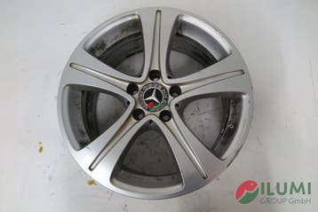 Aluminium velg Mercedes 7.5 x 17 5x112 ET 40, Auto-onderdelen, Verzenden, Gebruikt