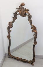 Miroir mural - Bois doré, Antiquités & Art