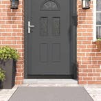 vidaXL Schroefbare Deurborstelafdichtingen 12 pcs Zwart 100, Verzenden