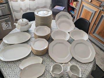 Schirnding Bavaria - Service de table pour 12 (64) -, Antiquités & Art