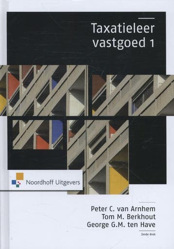 Taxatieleer vastgoed / 1 9789001823795 Peter van Arnhem, Boeken, Verzenden, Gelezen, Peter van Arnhem