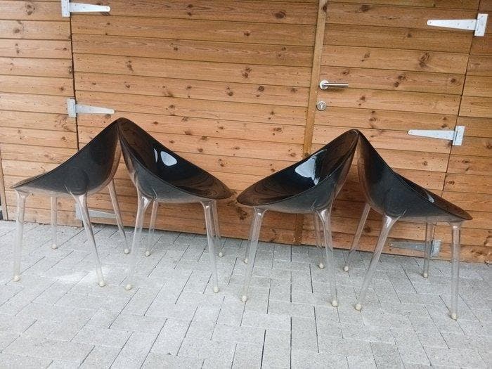 Kartell - Philippe Starck - Stoel (4) - Plastic, Acryl - Mr, Antiek en Kunst, Antiek | Meubels | Stoelen en Sofa's