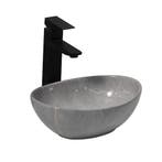 SALE - Durva 35 - Grijs marmer - Waskom -  -  - Keramiek -, Ophalen of Verzenden