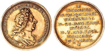 Duitsland Brandenburg-Ansbach. Wilhelm Friedrich.