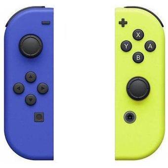 Originele Nintendo Switch Joy Con Blauw/Geel Set in Doos, Ophalen of Verzenden