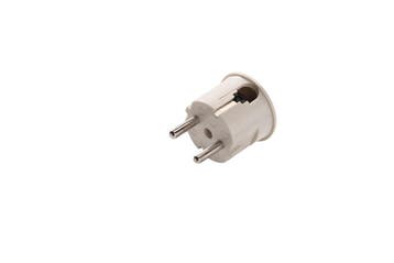 Martin Kaiser 3P Grounded Plug - Side Cable Entry - White -, Bricolage & Construction, Verzenden
