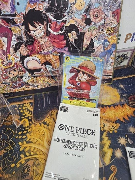 Bandai Card - One Piece - Monkey D. Luffy 6x McDonalds Promo, Hobby en Vrije tijd, Verzamelkaartspellen | Overige