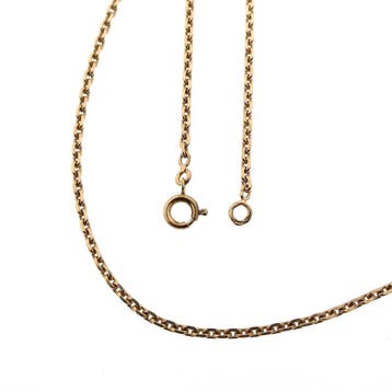 Roségouden anker schakelketting, Ophalen of Verzenden