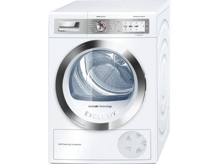 Bosch WTY887W3 - Warmtepompdroger - 9 kg - A+++ - Wit, Elektronische apparatuur, Droogkasten, Zo goed als nieuw, Verzenden
