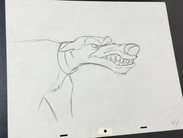 Walt Disney - Originele tekenfilmtekening van Chief (40 x 32, Nieuw