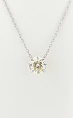 Collier - 14 carats Or blanc - 1.01ct. tw. Diamant, Nieuw