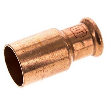 Raccord à sertir - 18mm Femelle & 28mm Mâle - Alliage de, Bricolage & Construction, Verzenden