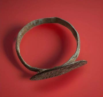 Byzantijns Brons ring (Zonder minimumprijs)