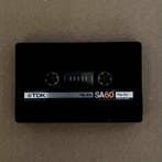 TDK SA60 onbespeeld gebruikt (Cassette band), Ophalen of Verzenden