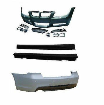 Sportlook Pakket BMW E90 Sedan zonder PDC Voorzijde B9584, Nieuw, Voor, BMW, Bumper