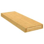 vidaXL Wandschap 60x20x4 cm bamboe, Verzenden, Nieuw