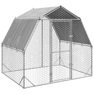 Grote Kippenren 2,5x2m | Retour deal | Knaller!, Verzenden, Kippenhok of Kippenren