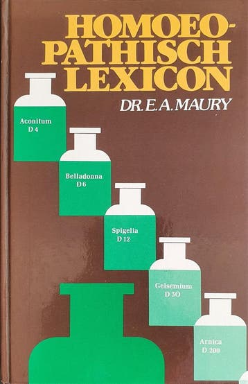 Homoeopatisch lexicon / Medische reeks 9789060844601 Maury, Verzenden, Maury