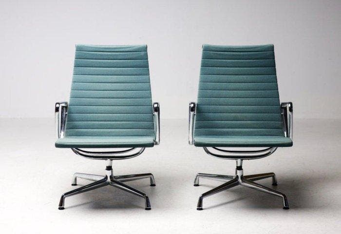 Vitra - Charles Eames - Chaise longue (2) - EA116 -, Antiquités & Art, Art | Objets design
