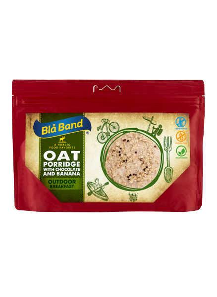 Havermoutpap met banaan en chocolade - 655 kcal - Blå Band, Diversen, Levensmiddelen, Verzenden