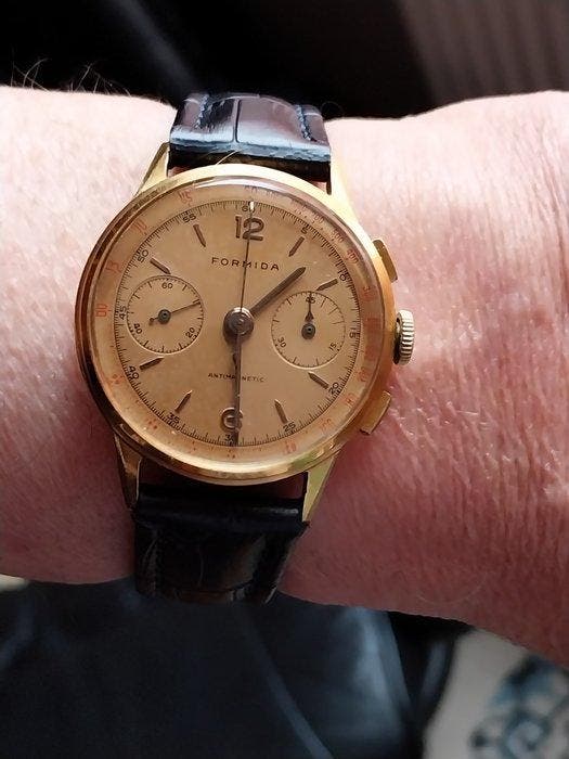 formida - Classic Chronograph - Unisexe - 1940, Handtassen en Accessoires, Horloges | Heren