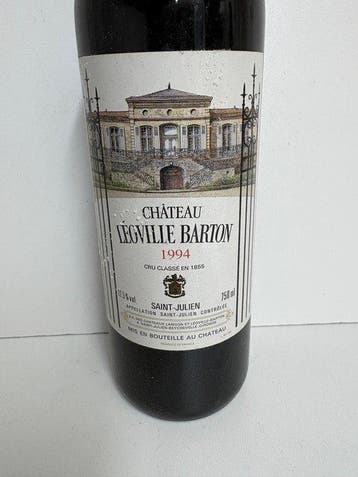 1994 Château Léoville Barton - Saint-Julien 2ème Grand Cru, Verzamelen, Nieuw