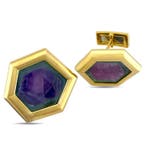Boutons de manchette - 18 carats Or jaune, Boutons de