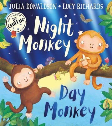 Night Monkey, Day Monkey 9780755501403 Julia Donaldson, Verzenden, Gelezen, Julia Donaldson