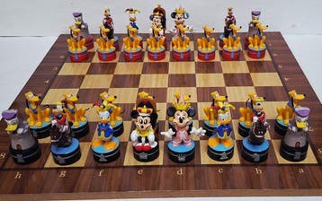 Figuritas Disney sin tablero - Schaakspel - Mickey Mouse &