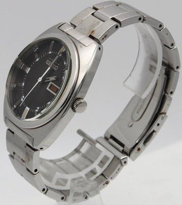 Seiko - Quartz Day-Date Black Dial - Zonder minimumprijs -