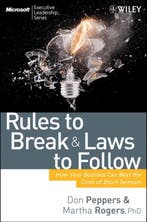Rules to Break and Laws to Follow 9780470227541 Don Peppers, Verzenden, Don Peppers