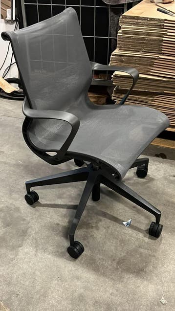Herman Miller Setu, Aanbieding!, Huis en Inrichting, Bureaustoelen, Verzenden, Zwart, Zo goed als nieuw, Bureaustoel