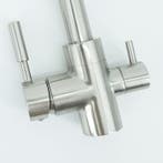 Robinet 3 en 1 A-103-STEEL SATIN, Ophalen of Verzenden