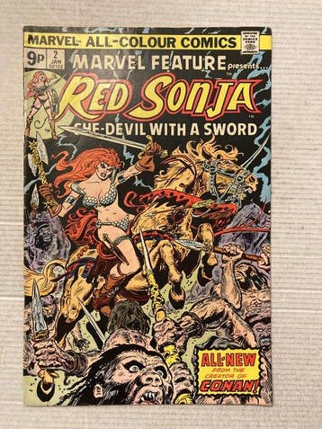 Red Sonja (1975) 4 comics in Range # 2 to 7! - No Reserve, Boeken, Nieuw