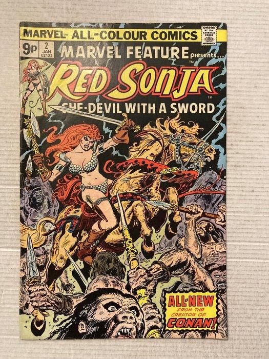 Red Sonja (1975) 4 comics in Range # 2 to 7! - No Reserve, Boeken, Strips | Comics