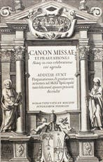 [Cardinal Binding] - Canon Missae - 1658