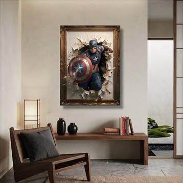 AT9 - Captain America Breaking the Frame, Cd's en Dvd's, Nieuw in verpakking