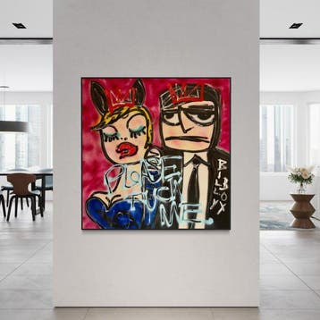 Timo Wedell - BillyBoy - XL- Basquiat Style