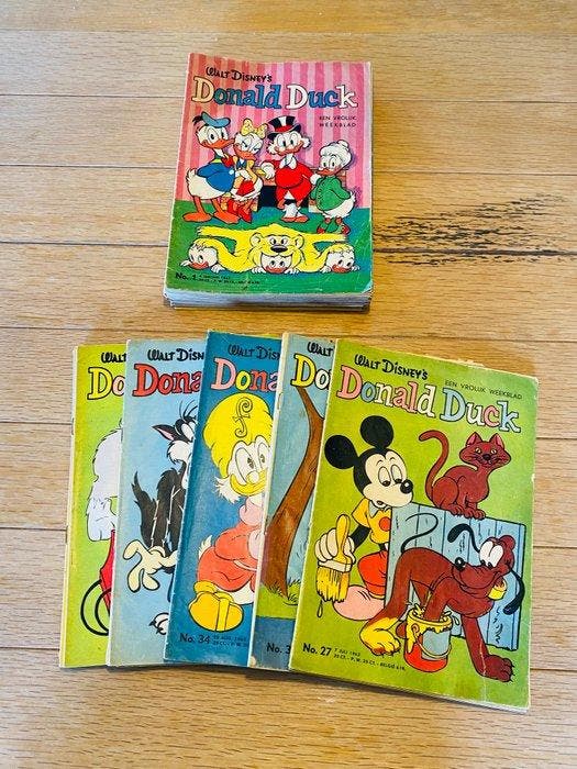Donald Duck - Donald Duck Jaargang 1962 & 1963 Compleet -, Collections, Disney